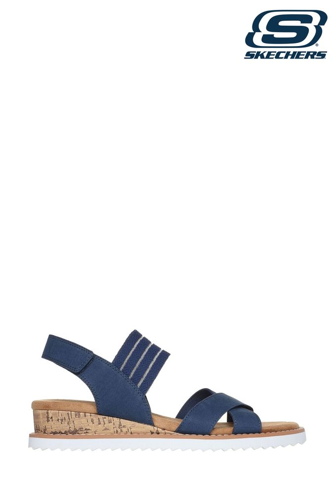Women s Blue Wedge Sandals Navy Wedge Sandals Next UK