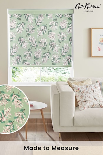 Cath Kidston Green Mimosa Flower Multi Made To Measure Roller Blind (910214) | £58