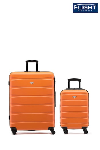 Set Of 2 Large Check-In & Small Carry-On Hardcase Travel Suitcase (910542) | £110