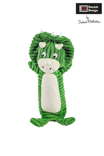 Danish Designs Green Declan the Dinosaur Dog Toy (910611) | £14