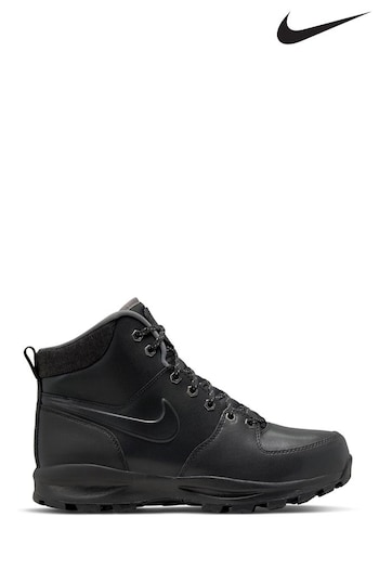 Nike neuer Black Manoa Leather Boots (911046) | £100