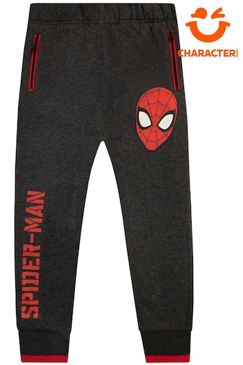 Character Black Disney Marvel Spiderman Joggers (911132) | £17