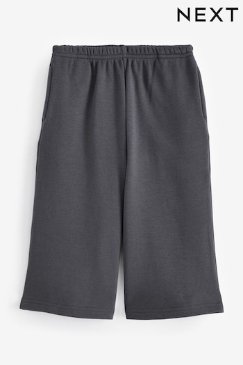 Charcoal Grey Cosy Fleece Lined Wide Trousers (3mths-7yrs) (911442) | £6 - £8