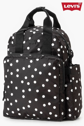 Levi's® Black/White L Pack Round Bag (911836) | £50