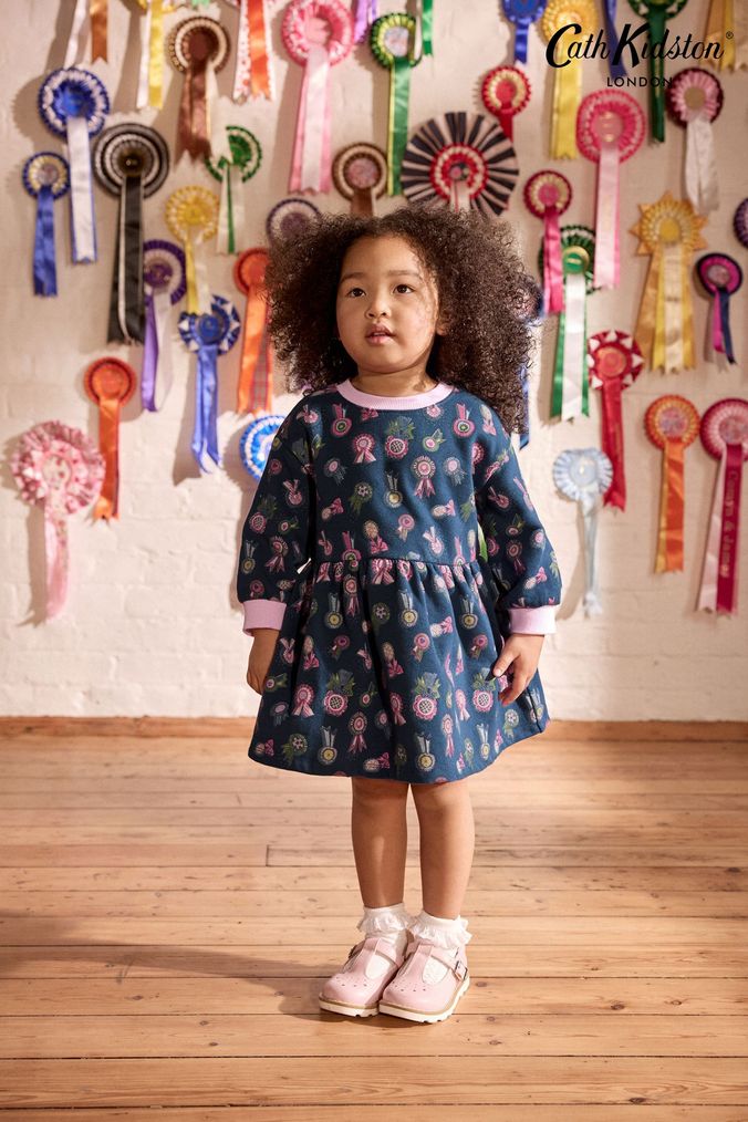 Girls Blue Jumper Dresses Next UK