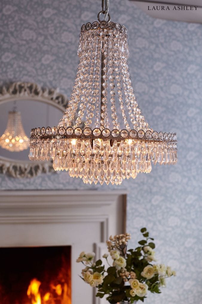 Buy Chrome Chandelier Lights Laura Ashley Ceiling Lights Homeware Lighting Online AspennigeriaShops