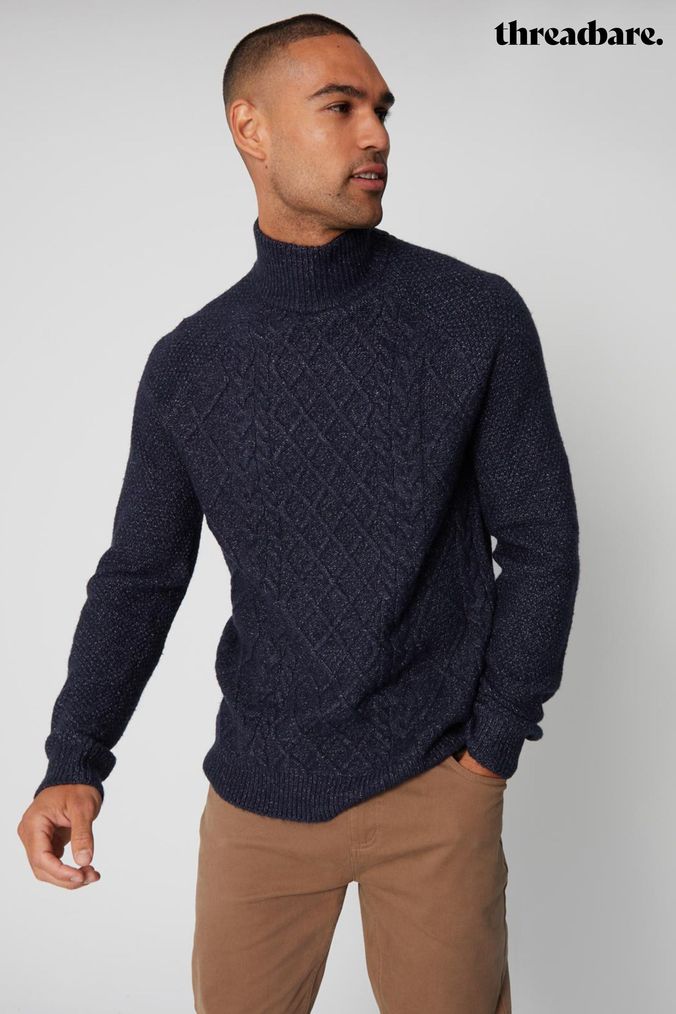 Mens Turtle Neck Jumpers Next Official Site
