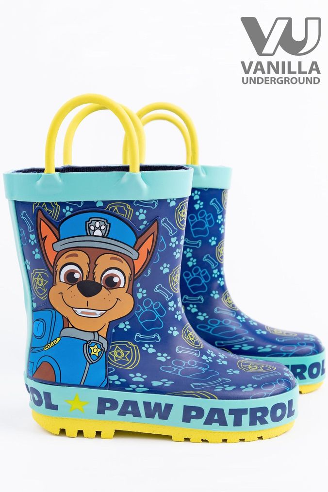 Girls paw patrol wellies shop
