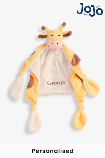 JoJo Maman Bébé Giraffe Personalised Giraffe Comforter (912730) | £18
