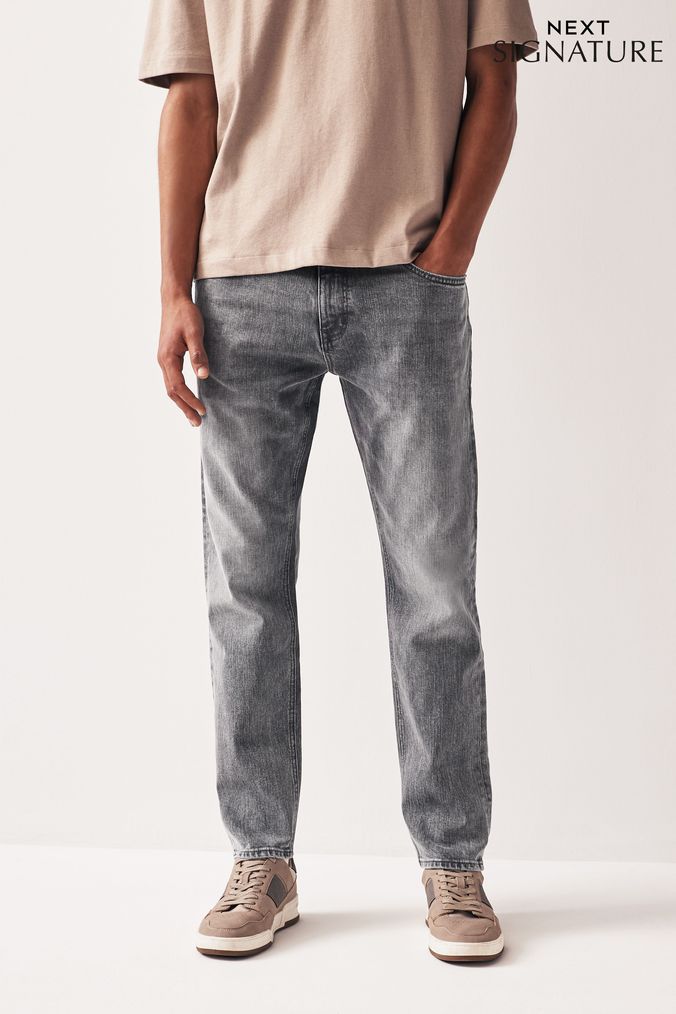Next mens button fly sales jeans