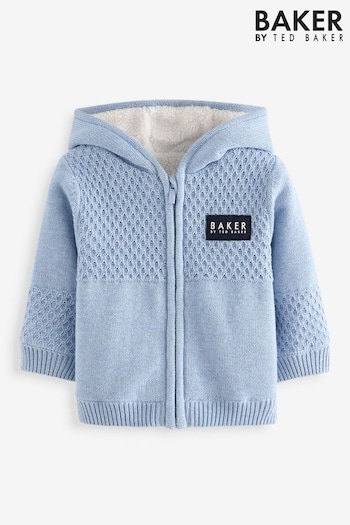 Baker by Ted Baker Blue Knitted Jacket (912848) | £30 - £33