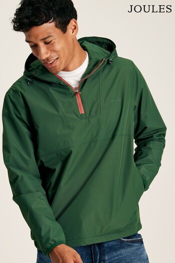 Joules Arlow Green Popover Waterproof Jacket (913667) | £69.95