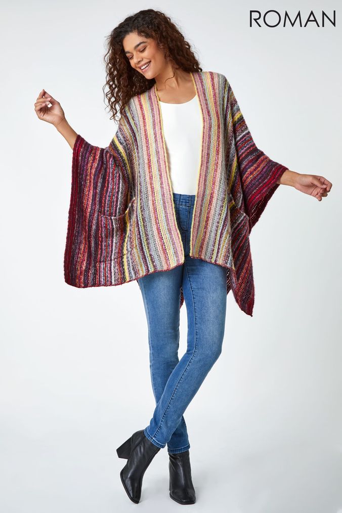 Buy Women s Cardigans Brown Roman Knitwear Online OnlinenevadaShops