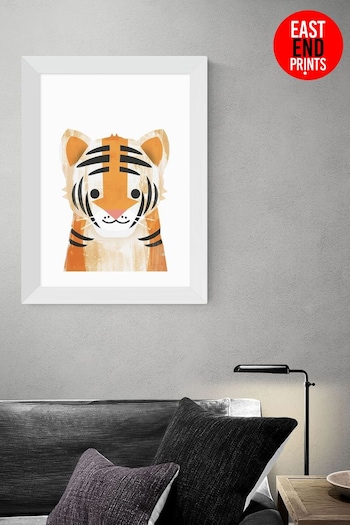 East End Prints Orange Tiger by Dan Hobday (913854) | £45 - £120