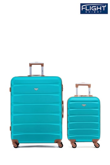 Set Of 2 Large Check-In & Small Carry-On Hardcase Travel Suitcase (913922) | £110