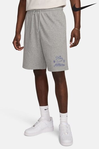 Nike Dark Grey Club Fleece French Terry Shorts (914251) | £60