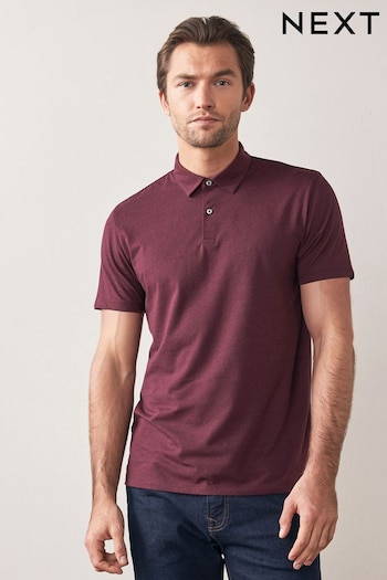 Burgundy Red Short Sleeve Polo Shirt (914280) | £14