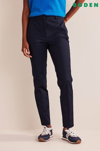 Boden Navy Highgate Bi-Stretch Trousers denim (914289) | £80