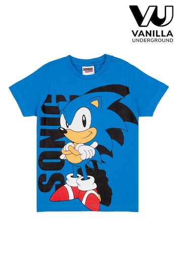Vanilla Underground Blue Sonic Gaming T-Shirt (914350) | £14