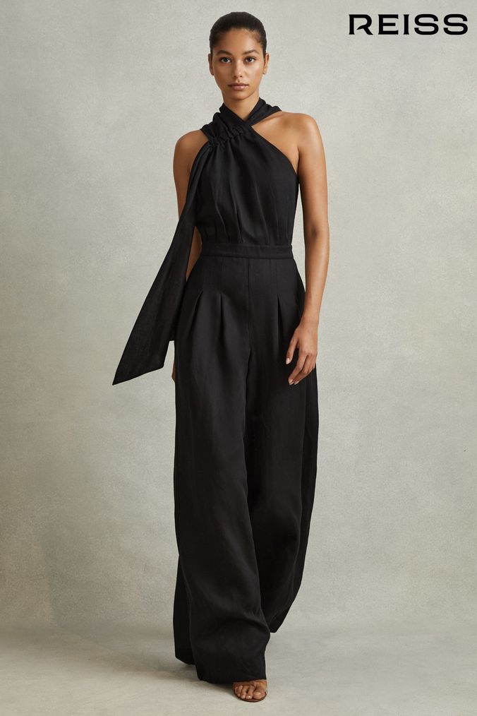 Buy Women s Linen Jumpsuit Online Next UK