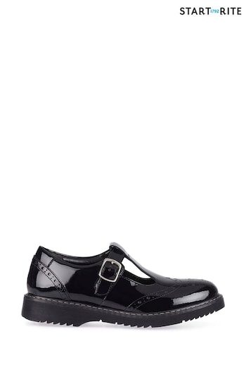 Start-Rite Imagine T-bar Black Patent Leather School Shoes G Fit (914477) | £60