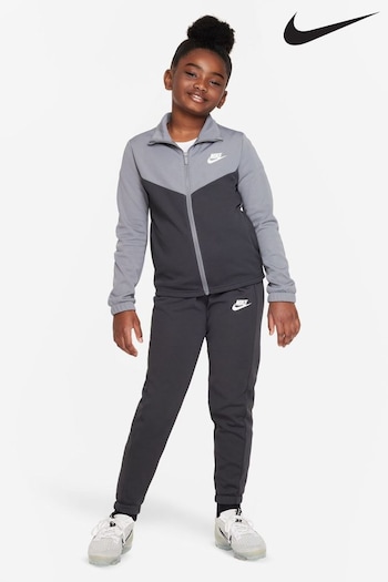 Nike Unisex Grey Full Zip Tracksuit (915625) | £55