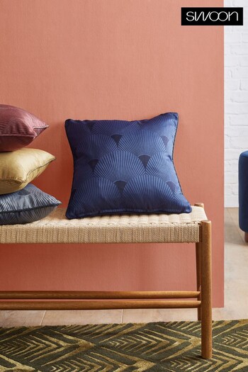 Swoon Navy Charleston Feather Filled Cushion (915971) | £40