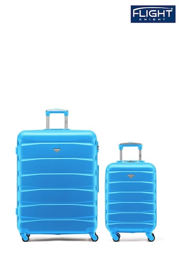 Set Of 2 Large Check-In & Small Carry-On Hardcase Travel Suitcase (916161) | £110