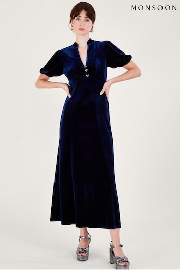 Monsoon Blue Veronique Shirt met Dress (916172) | £110