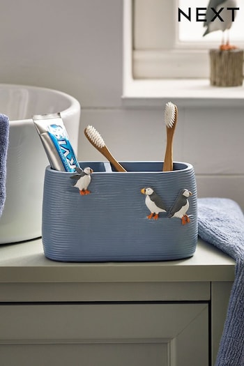 Blue Puffin Toothbrush Tidy (916383) | £16
