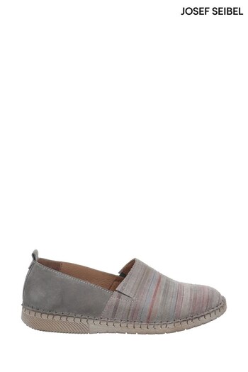 Josef Seibel Grey Sofie Espadrille Homem Shoes (916766) | £85