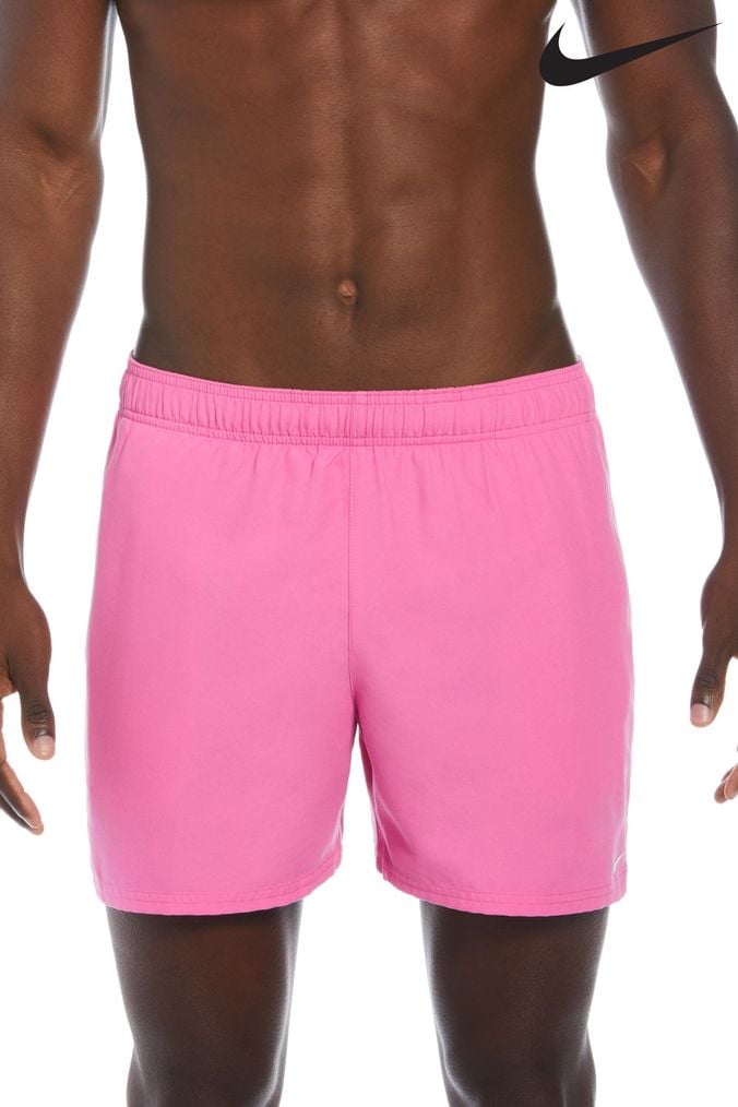 Bright pink swim trunks store