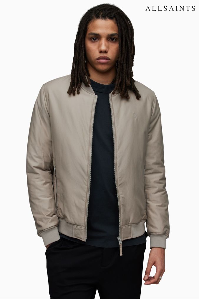 Buy Men s Bomber AllSaints Coatsandjackets Online Next UK