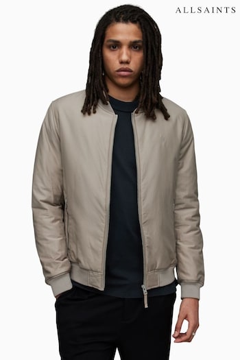 AllSaints Natural Withrow Bomber Jacket (917243) | £189