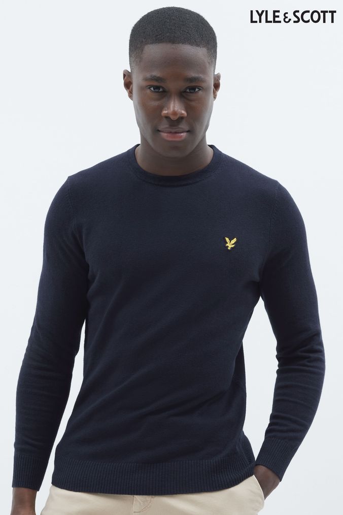 Blue lyle and scott cheap jumper