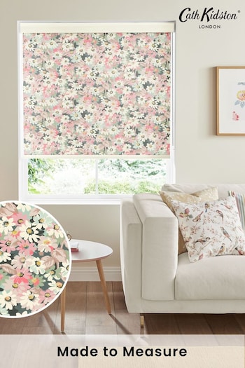 Cath Kidston Grey Painted Daisy Multi Made To Measure Roller Blind (918517) | £58