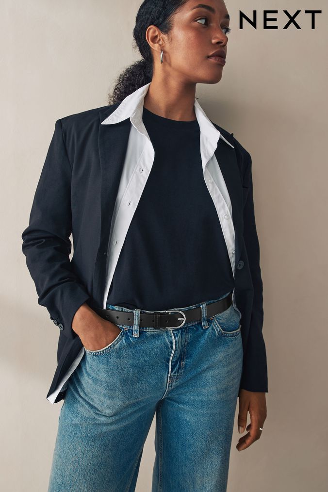 Belt with jeans women online