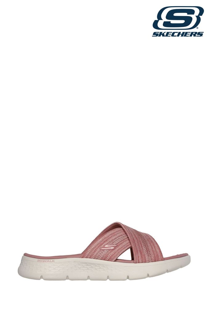 Ladies pink clearance skechers uk