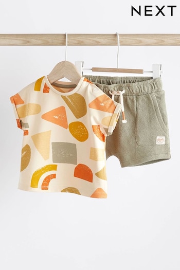 Multi Baby T-Shirt And Shorts 2 Piece Set (920118) | £9 - £11