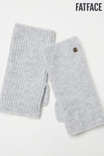 FatFace Grey Short Knit Cuffs (920221) | £18