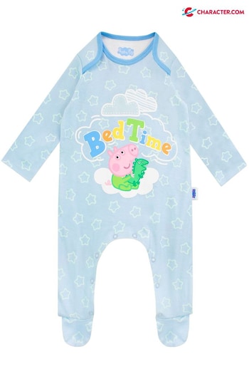 Character Blue George Pig Sleepsuit (920261) | £18