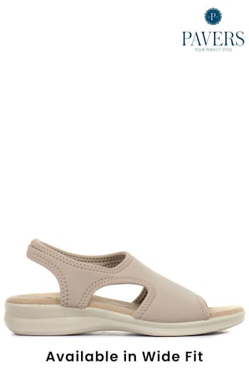 Pavers Ladies Stretch Sandals (920708) | £33