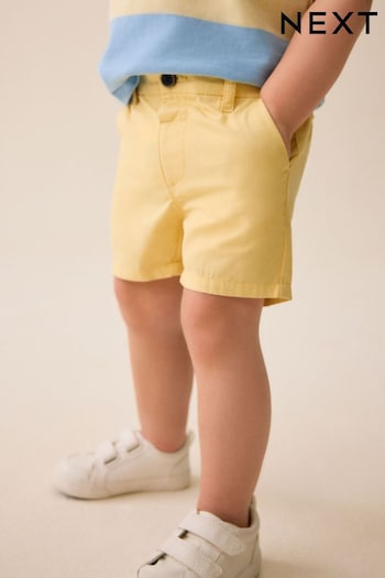 Yellow Chinos Shorts casuals (3mths-7yrs) (920719) | £6 - £8