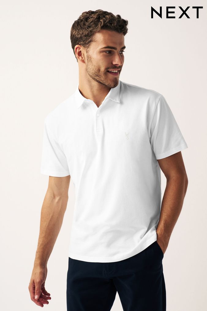 Cheap white polo shirts for men shop