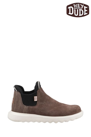 HEYDUDE Branson Brown Boots (921102) | £85