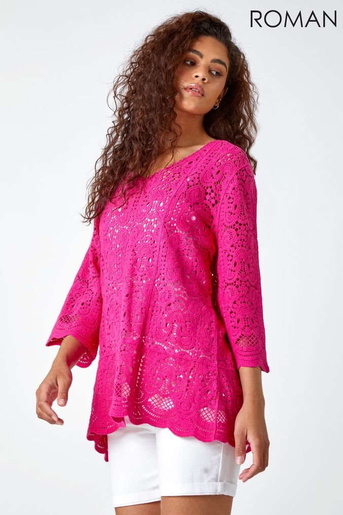 Crochet tops deals online