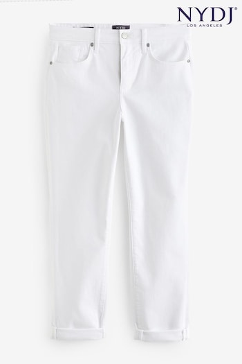 NYDJ Margot Girlfriend White tape Jeans (921675) | £130