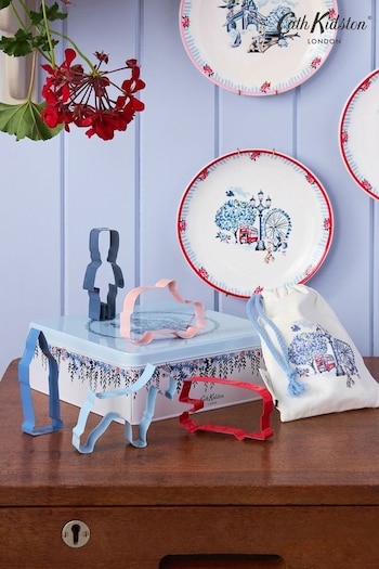 Cath Kidston London Biscuit Tin and Cookie Cutters (922556) | £28