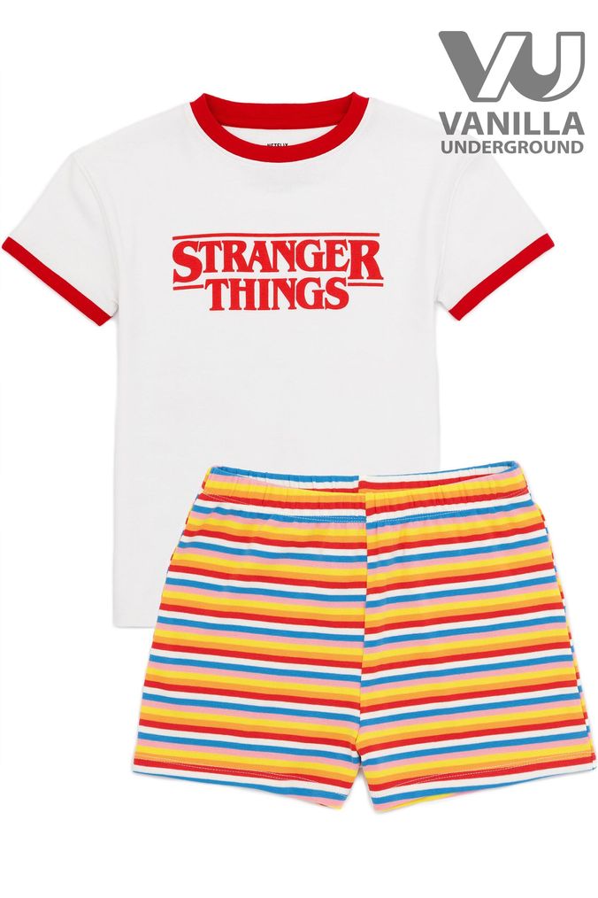 Buy Girls Pyjamas Stranger Things Nightwear Online Next UK