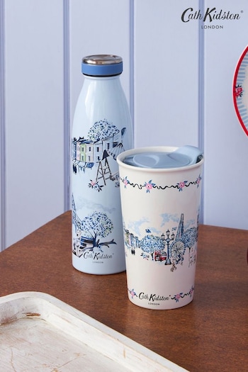 Cath Kidston Blue Travel Mug & Hydration Bottle (923471) | £35
